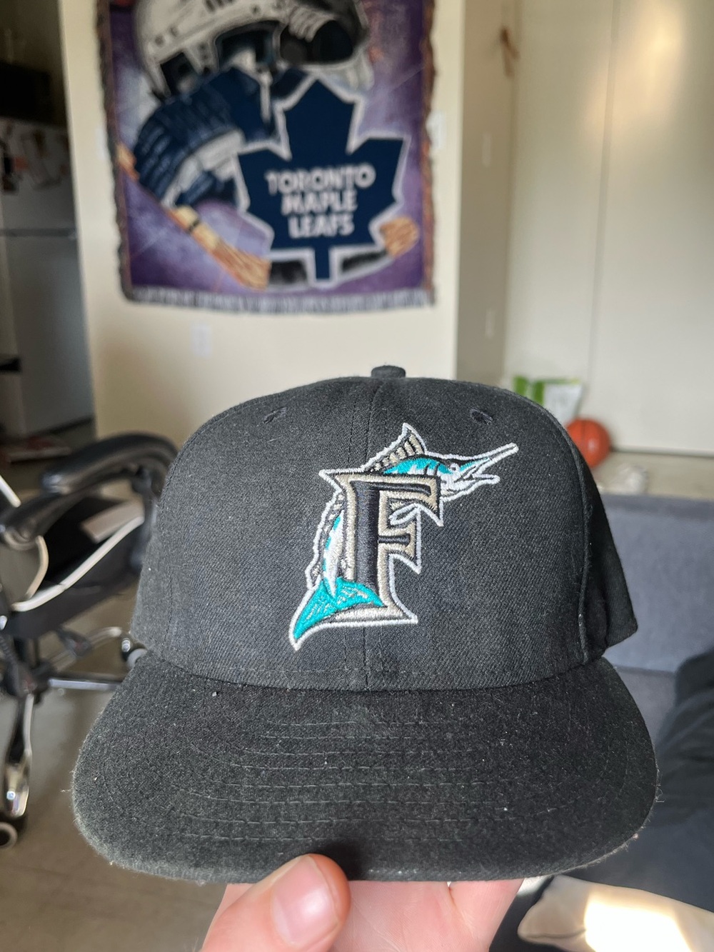 New Era 59FIFTY Florida Marlins Authentic Collection On-Field Fitted Hat